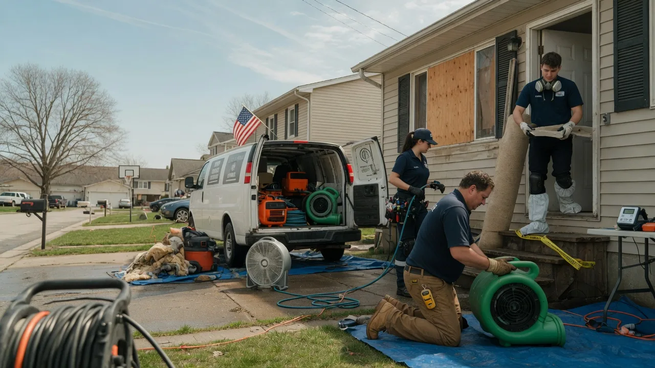 Water Damage Restoration in Iola, KS near me